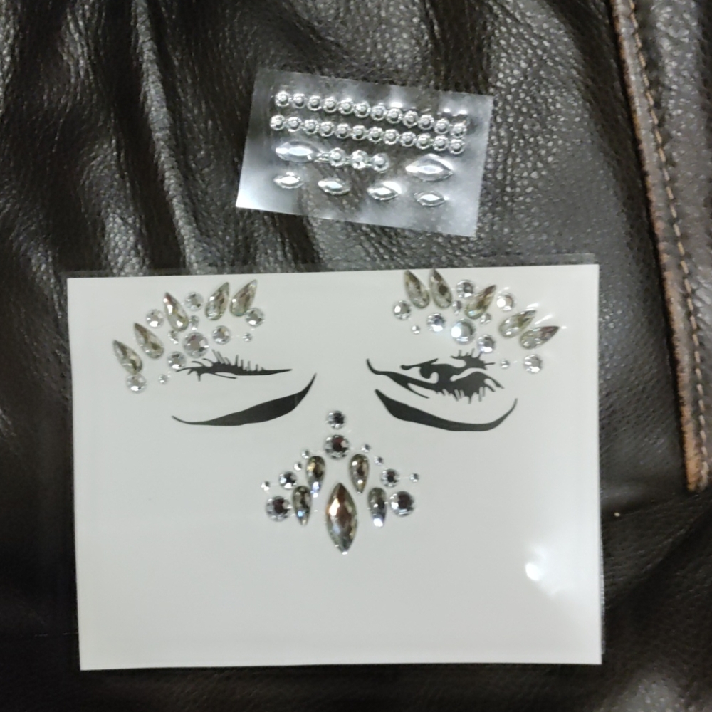 Mardi gra or Halloween with  Bling Bling